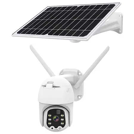 Camera supraveghere video exterior KRUGER&MATZ TUYA C90, Wi-Fi, 2MP 1920x1080, IP65 (Alb)