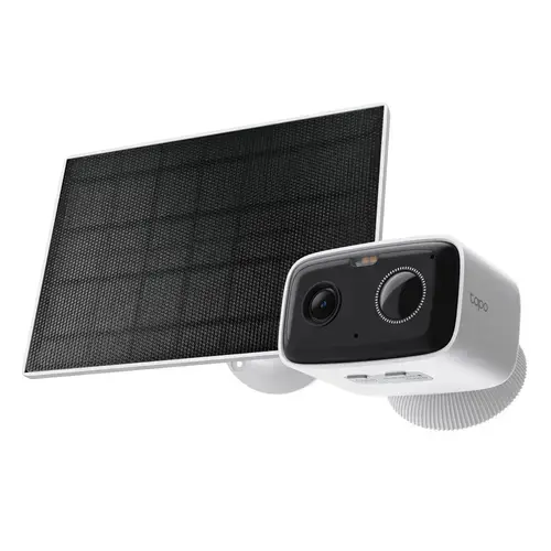 Camera supraveghere video exterior TP-LINK TAPO C400 KIT cu panou solar, 2 MP 1080p. Microfon, Difuzor, Wi-Fi, IP65