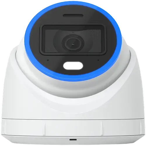 Camera supraveghere video exterior Ubiquiti UniFi AI Turret UVC-AI-TURRET-W, 4K 8MP, IR 40m, IP66/IK08, PoE+ (Alb)