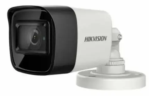 Camera supraveghere video Hikvision DS-2CE16H0T-ITFS28, Turbo HD Bullet, 5MP, 2560 × 1944, 2.8mm (Alb/Negru)