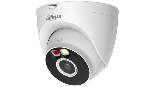 Camera supraveghere Wi-Fi Dahua, 5MP, lentila 2.8mm, Smart dual light 30m, Card SD, Microfon, IP67, IPC-HDW1539DA-SAW-IL-0280B