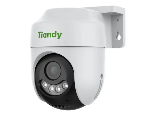 Camera supraveghere Wi-Fi Tiandy, 3MP, rotire si inclinare din aplicatie, IR 50m, lumina alba, alarma audio-vizuala, slot card SD, IP66, TC-H333N-I5WCWIFIEu4mmV4.2