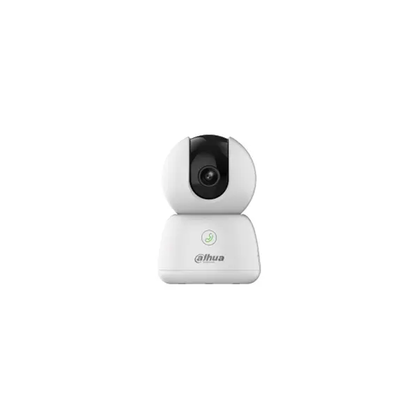 Camera supraveghere WiFi de interior Dahua H3B, Pan/Tilt 360, 3MP, WiFi 6, Vedere nocturna IR 10 m, Apel proactiv, Detectie AI persoane si animale, Urmarire automata, Patrulare presetata, Mod confidentialitate, Microfon si difuzor, Slot microSD