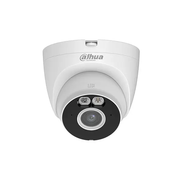 Camera supraveghere WiFi exterior Dahua T5A-IL-0360B, 5MP, WiFi 6, Iluminare Duala inteligenta 30 m, Detectie AI persoane si vehicule, Microfon integrat, Difuzor, H.265, Bluetooth instalare rapida, Slot microSD, Carcasa metal + plastic, IP67