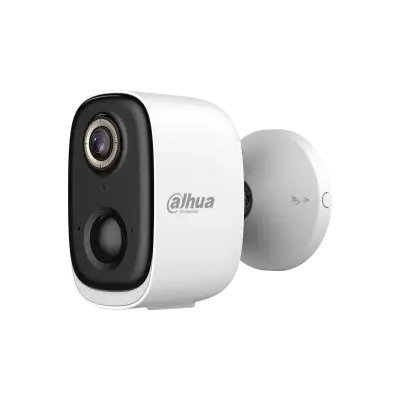 Camera supraveghere wireless cu baterie BF5H Dahua, 5MP, Wi-Fi 6 Dual Band, detectie AI, microfon si difuzor, iluminare duala, PIR, IP66, slot card