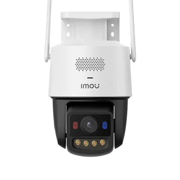 Camera supraveghere wireless IP PT Imou Titan Pro 4G LTE Active Deterrence IPC-U7LP-6T0T, 6 MP, 3.6 mm, IR 30 m, microfon si difuzor, slot card, night vision color, auto-tracking, detectie miscare, alarma, PoE