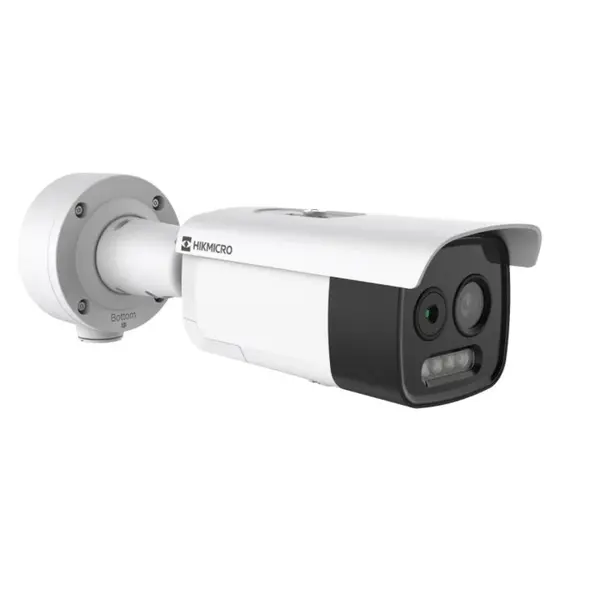 Camera termica bispectru exterior Hikvision HeatPro HM-TD2628-10/G1/T3A, 5MP, iluminare duala, detectie incendiu