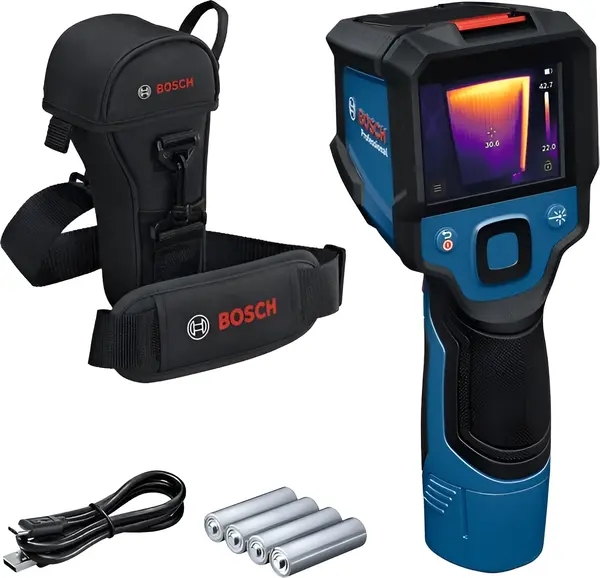 Cameră termică Bosch - GTC 12V-450-13, 12 V, -20 °C până la 450 °C, cu baterii