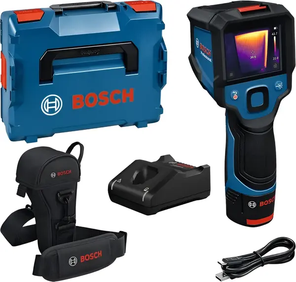Cameră termică Bosch - GTC 12V-450-13, 12 V, -20 °C până la 450 °C, cu baterie și încărcător