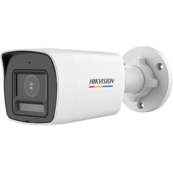 Camera TurboHD ColorVu PoC Hikvision DS-2CE10UF3T-LS, 4K, 8MP, lentila 2.8mm, lumina alba 20m, PoC, IP67