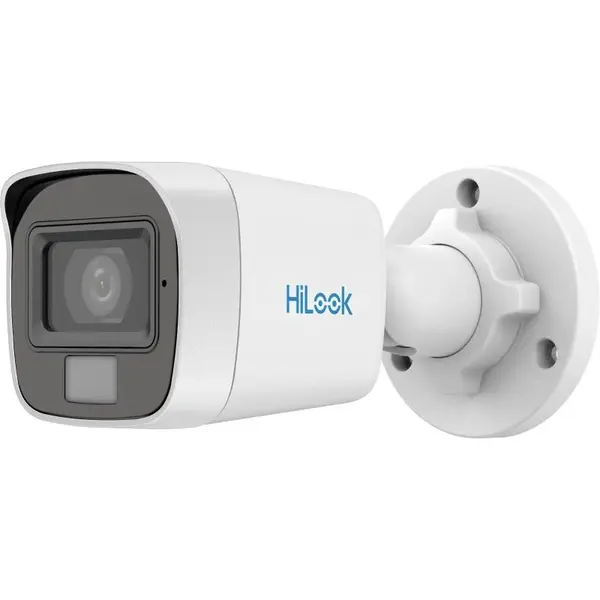Camera TurboHD Hikvision HiLook THC-B129-LPS, 2 MP, dual light 20m, microfon, IP66