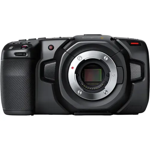Camera video Blackmagic Pocket Cinema Camera, 4K, Ecran LCD 5inch, Microfon Stereo, Focus Auto/Manual, Bluetooth, HDMI (Negru)