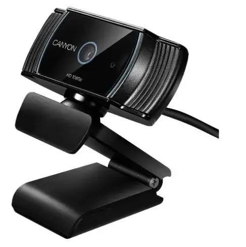 Camera Web Canyon CNS-CWC5, Full HD 1080p, CMOS, 2MP, USB (Negru)