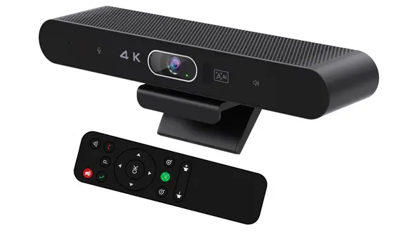 Camera web EVOCONNECT CAMVC-EV-TRACK-4K, 8MP 4K, AI Speaker Tracking, Microfon, Difuzor, USB, cu telecomanda