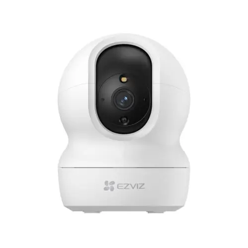 Camera Wi-Fi PT EZVIZ, 4MP 2K, IR 10m, microfon, difuzor, mod de confidentialitate, Smart Tracking, slot MicroSD 256GB - CS-CP1(4mp)