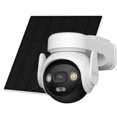 Camera WiFi 4G cu panou solar IPC-B7ED-5M0TEA-EU/FSP14, 5 MP, 3.6 mm, IR 20 m, acumulator 10.000 mAh, microfon si difuzor, Slot SIM, IP66