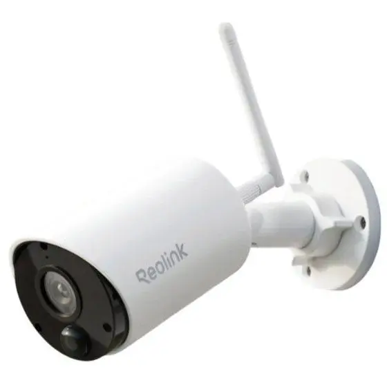 Camera WiFi Reolink Argus Eco B320, 3 MP, PIR, IR 10 m, 2.4 GHz, 5200 mAh, microfon si difuzor, sirena, slot card