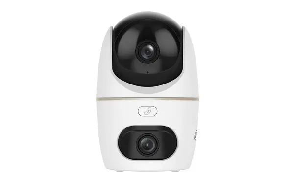 Camera wireless Dahua H3D-3F Hero Dual, 2 lentile 3+3MP, IR si LED alb, Microfon si difuzor, Wi-Fi 6, IPC-H3D-3F