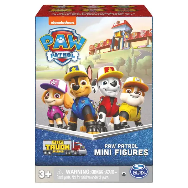 Camion cu mini figurina surpriza Paw Patrol Big Truck Pups
