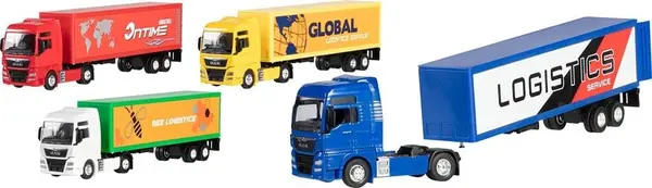 Camion pentru copii cu o remorcă Goki - Sortiment