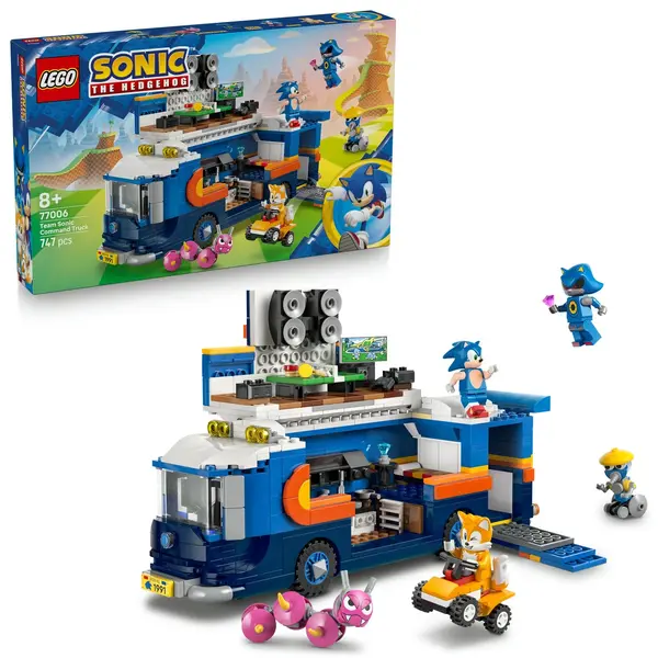 Camionul de comanda al echipei Sonic