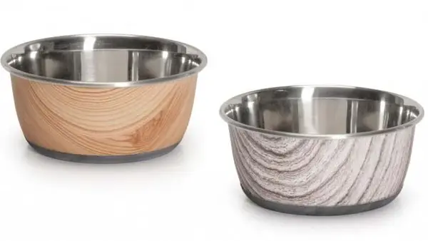 CAMON Castron cn inox, imprimeu lemn, diverse culori