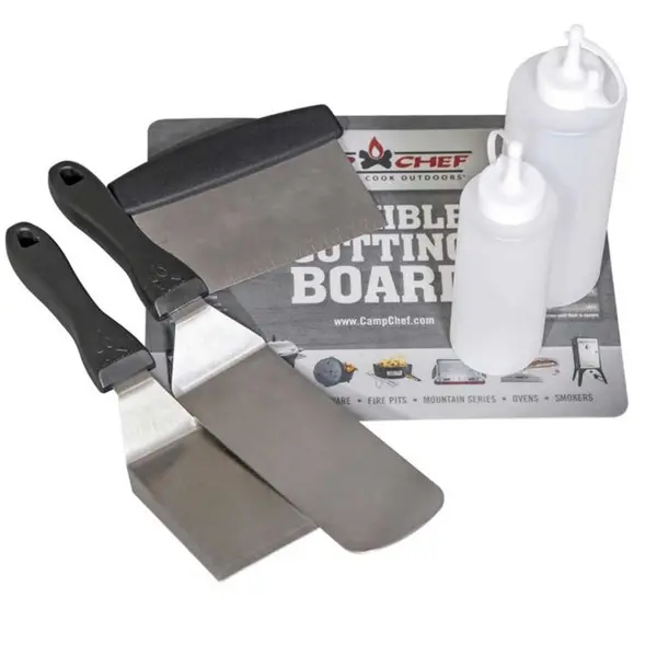 Camp Chef Set profesional de spatule pentru gratar si plancha Camp Chef CC-SPSET6