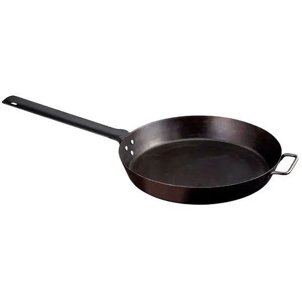 Camp Chef Tigaie adanca rotunda din otel carbon Paella Lumberjack cu maner 50 cm Camp Chef CC-SLJ20