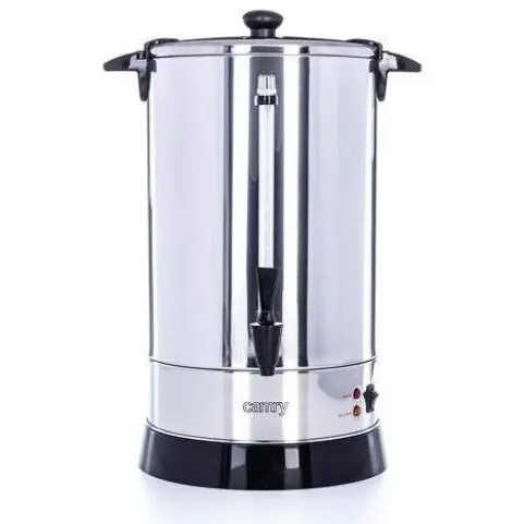 CAMRY Fierbator de apa Camry Premium CR 1259, capacitate 20 L, 1650 W, Negru/Argintiu