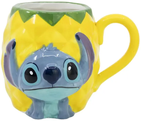 Cană 3D Stor Disney: Lilo & Stitch - Pineapple Stitch