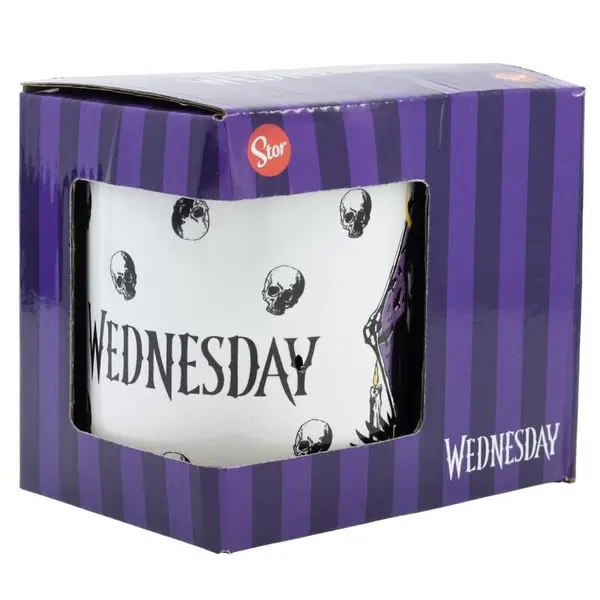 Cana ceramica 325 ml, Multicolor, Wednesday Engros