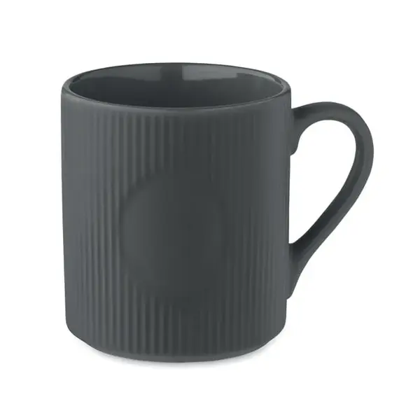 Cana ceramica mata cu nervuri 3 Cana ceramica mata cu nervuri 3