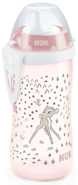 Cană cu cioc tare NUK - Kiddy Cup, 300 ml, Bambi