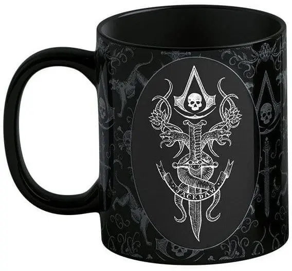 Cană cu efect termic Good Loot Games: Assassin's Creed Black Flag - Edward Kenway, 480 ml