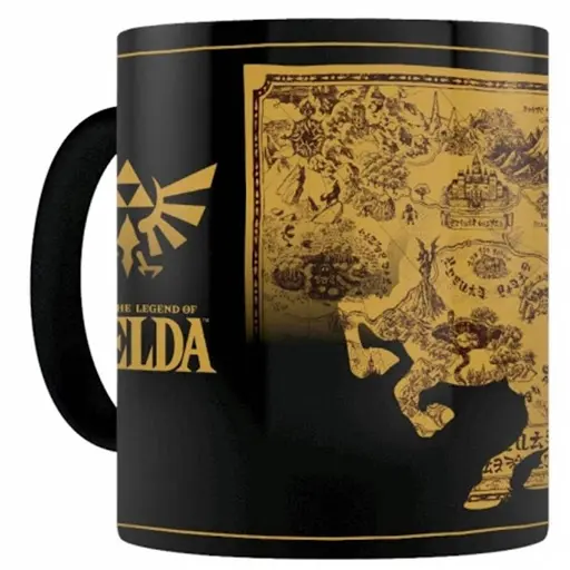 Cana cu efect termic Pyramid Games: The Legend of Zelda - Map Silhouette