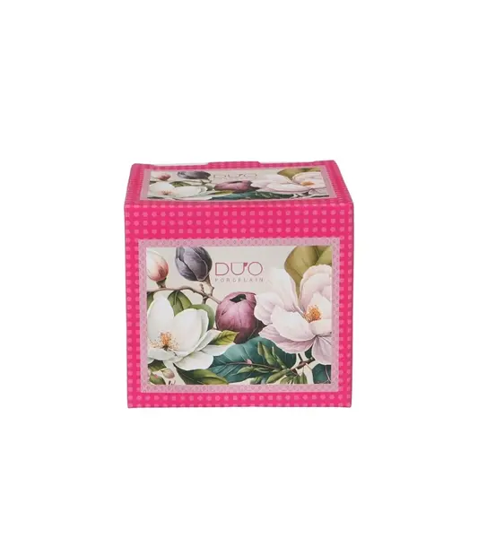 Cana cu infuzor si capac, 430 ml, model magnolii MAGNOLIAS