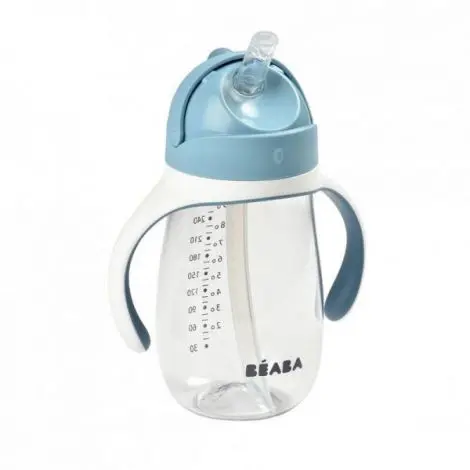 Cana cu pai 300ml - Albastru