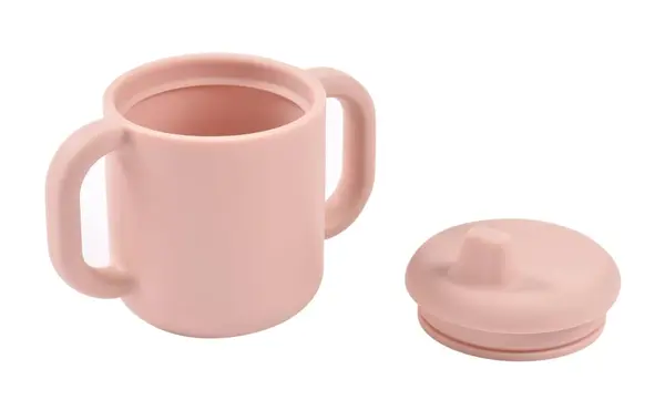 Cana de antrenament silicon Beaba Cotton Candy
