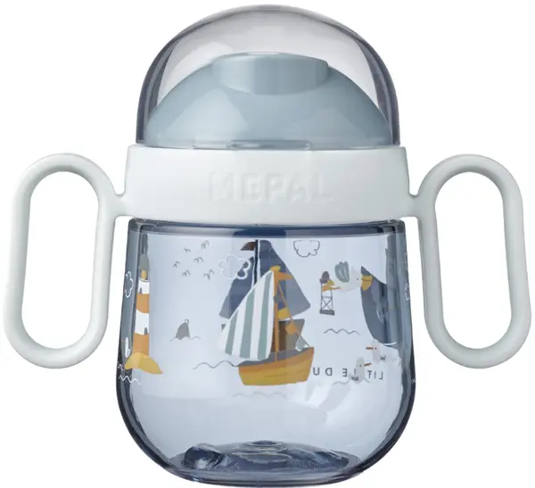 Cană de tranziție ușoară Little Dutch Sailors Bay - Cu mânere, 200 ml