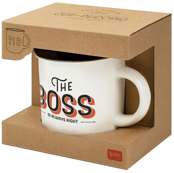 Cană din porțelan Legami - The Boss, 350 ml