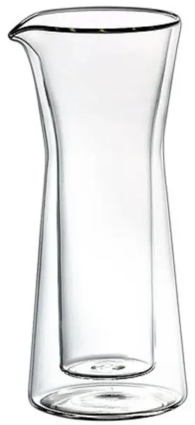 Cană din sticlă cu pereți dubli Faubourg – Florence, 695 ml