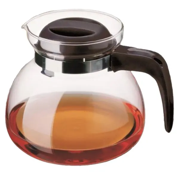 Cana din Sticla Termorezistenta cu Capac din Plastic, 1.50 l, Simax