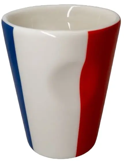 Cană espresso din porțelan Nerthus - France, 100 ml