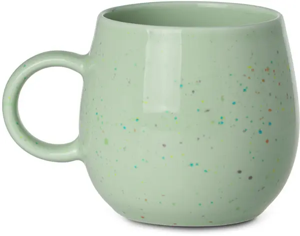 Cană Estia - Speckle Pop, 480 ml, verde