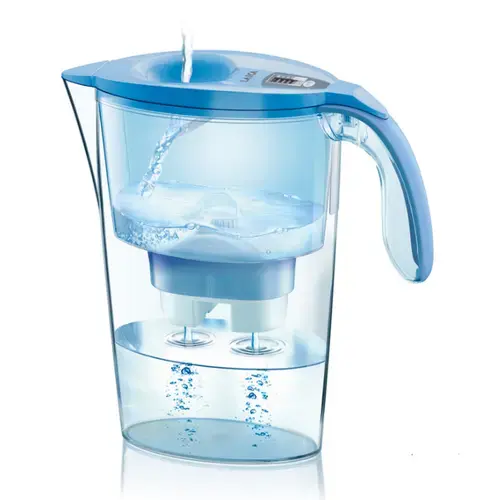 Cana filtranta de apa Laica Stream, 2.3 litri (Albastru)
