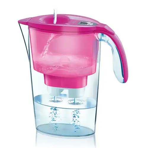 Cana filtranta de apa Laica Stream J31AE02, 2.3 litri (Roz)