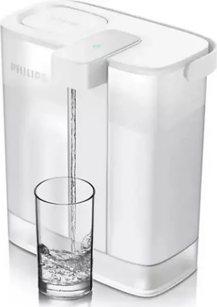 Cana filtranta Philips AWP2980WH/58, 3 l, Philips Micro X-Clean, Incarcare USB Type-C (Alb)