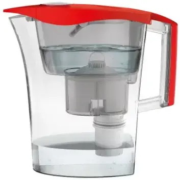 Cana filtrare apa Laica UFSAC Germ Stop Predator, 3l (Rosu)