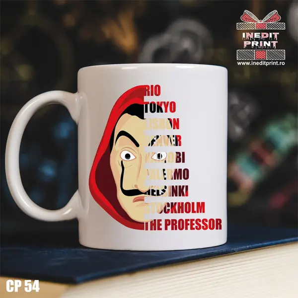 Cana La Casa de Papel CP54 Alb