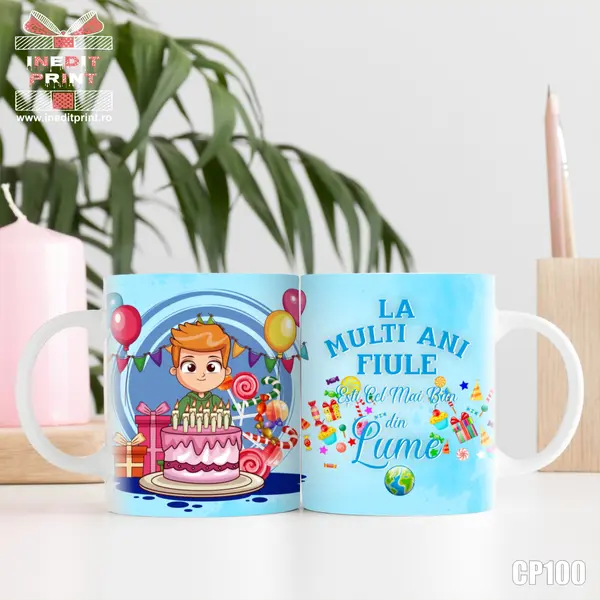 Cana La multi ani, fiule! CP100 Alb